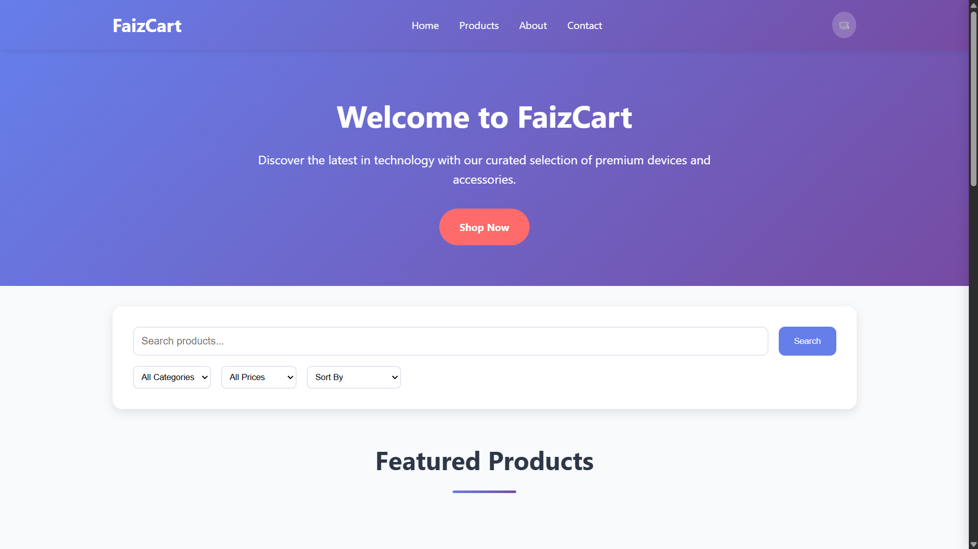 E-commerce App